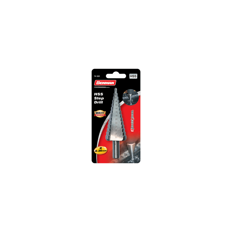 Φρέζα Μετρική Κωνική 4-30mm 74351 Benman