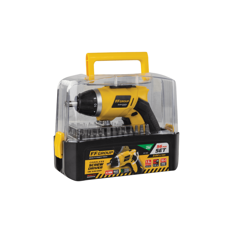 Κατσαβίδι Μπαταρίας Csc 3.6V Easy 41312 F.F.Group