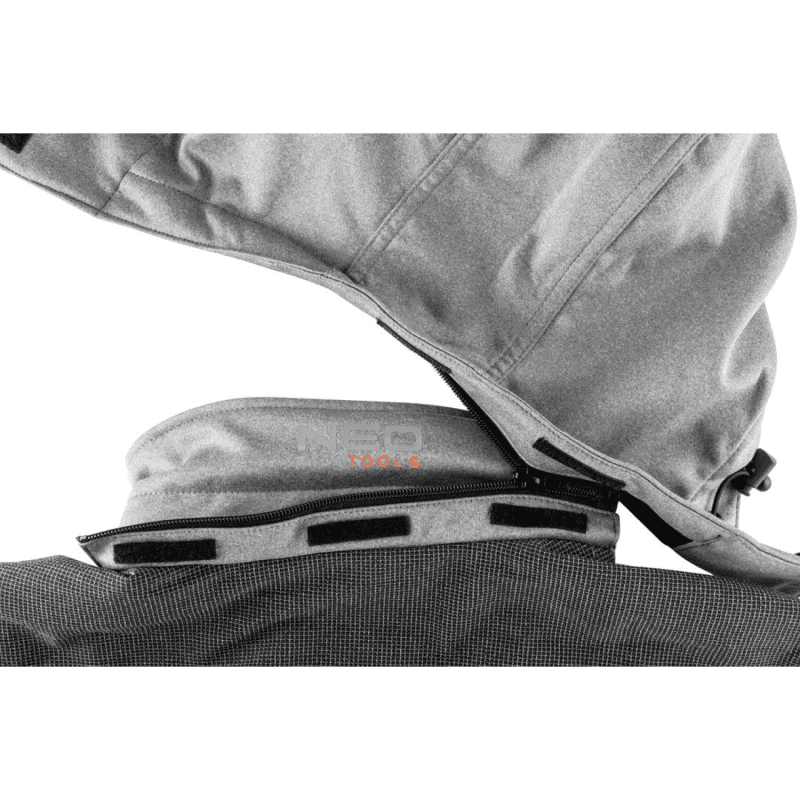 ΑΝΤΙΑΝΕΜΙΚΟ ΜΠΟΥΦΑΝ ΜΕ ΚΟΥΚΟΥΛΑ ΓΚΡΙ NEO TOOLS 81-551 - L